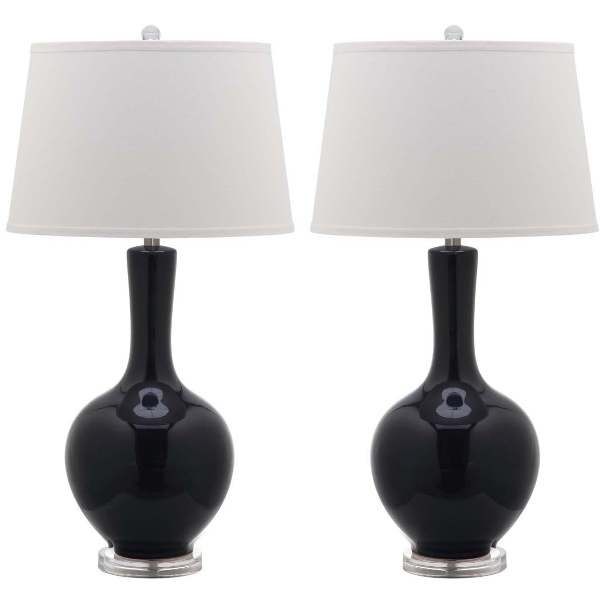 Blanche 32 Inch H Gourd Lamp (Set of 2) | Safavieh - LIT4148