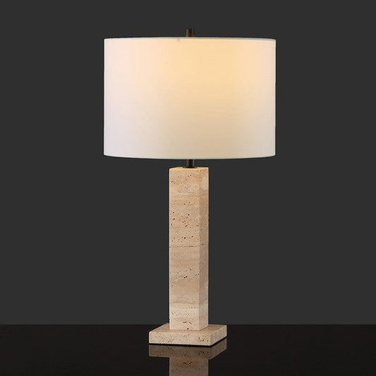 Hannabeth Travertine Table Lamp | Safavieh Couture - CTL1067