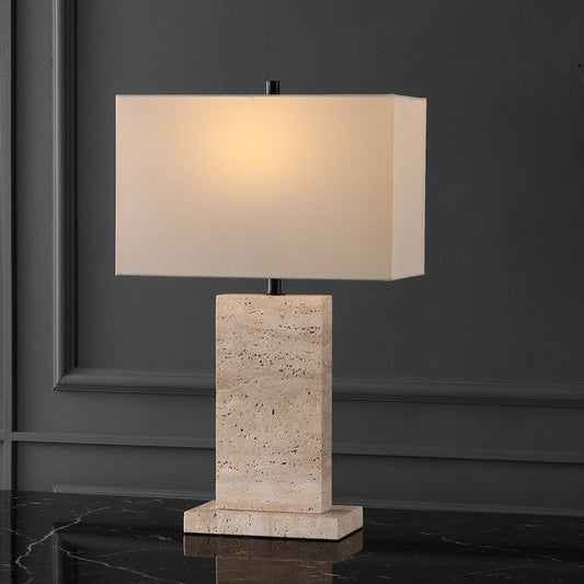 Jennabriana Travertine Table Lamp | Safavieh Couture - CTL1068