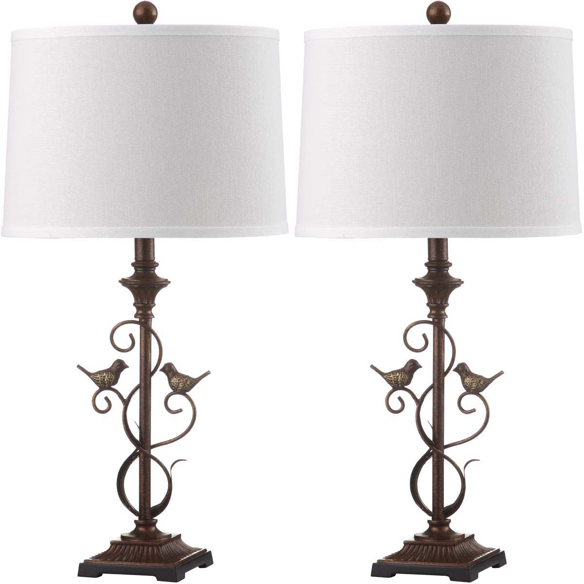 Birdsong 28 Inch H Table Lamp (Set of 2) | Safavieh - LIT4325
