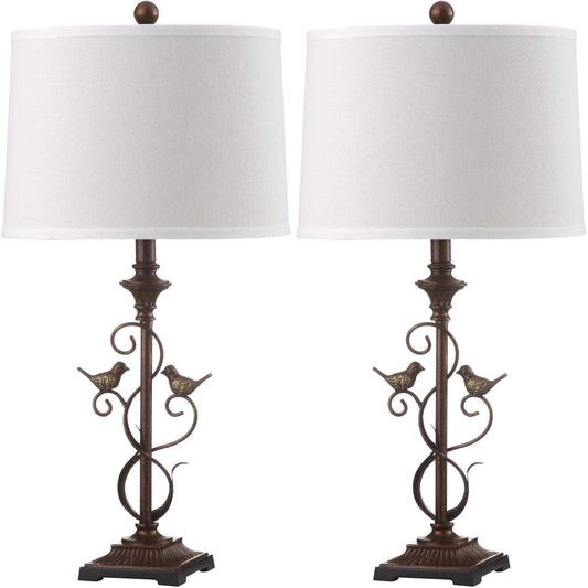 Birdsong 28 Inch H Table Lamp (Set of 2) | Safavieh - LIT4325